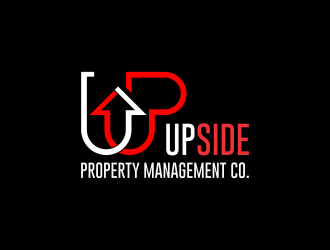 Upside Property Management Co. logo design by rezadesign