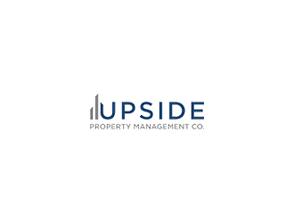 Upside Property Management Co. logo design by blackcane