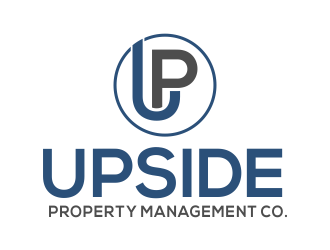 Upside Property Management Co. logo design by MUNAROH