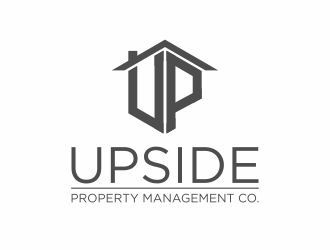 Upside Property Management Co. logo design by agus