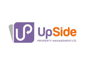 Upside Property Management Co. logo design by AisRafa