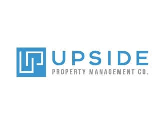 Upside Property Management Co. logo design by akilis13