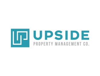 Upside Property Management Co. logo design by akilis13