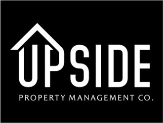 Upside Property Management Co. logo design by azdraw