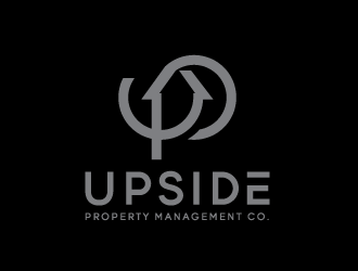 Upside Property Management Co. logo design by bluespix