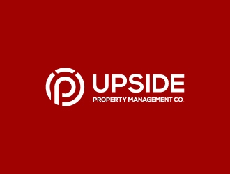 Upside Property Management Co. logo design by Janee