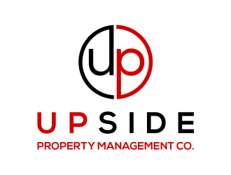 Upside Property Management Co. logo design by cintoko