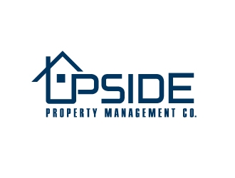 Upside Property Management Co. logo design by josephope