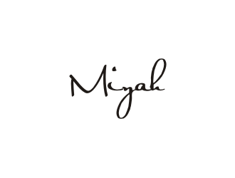 Miyah logo design by dewipadi