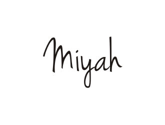 Miyah logo design by dewipadi