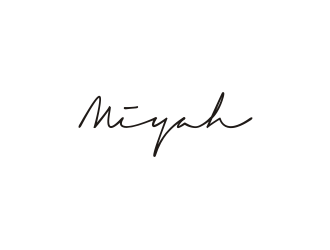 Miyah logo design by dewipadi