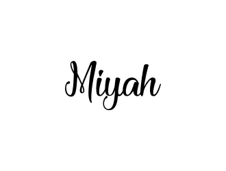 Miyah logo design by lexipej