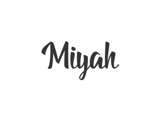 Miyah logo design by hopee