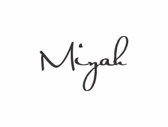 Miyah logo design by hopee