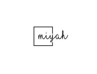 Miyah logo design by amar_mboiss