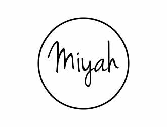 Miyah logo design by hopee