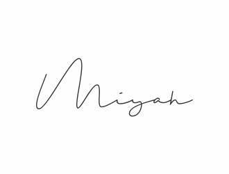 Miyah logo design by hopee