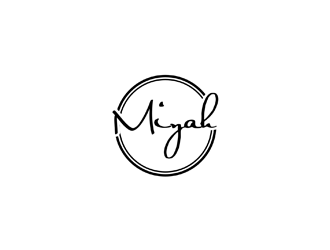 Miyah logo design by ndaru