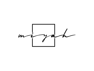 Miyah logo design by amar_mboiss