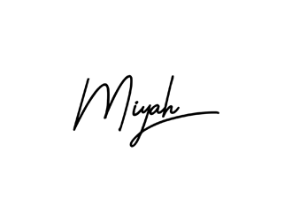 Miyah logo design by ndaru