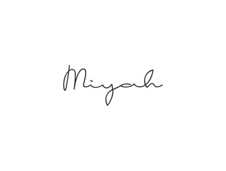 Miyah logo design by sitizen