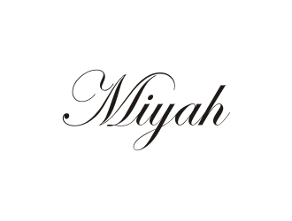 Miyah logo design by Landung