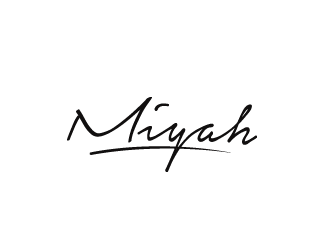 Miyah logo design by bluespix