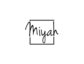 Miyah logo design by johana