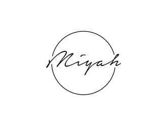 Miyah logo design by ammad
