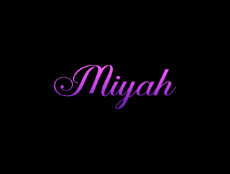 Miyah logo design by Kruger