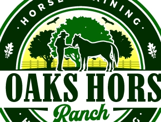 3 Oaks Horse Ranch logo design by ORPiXELSTUDIOS