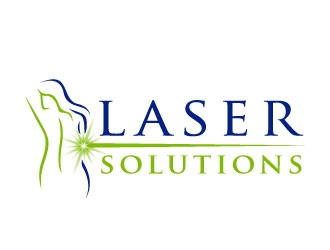Laser Solutions logo design by REDCROW