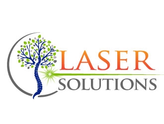 Laser Solutions logo design by REDCROW