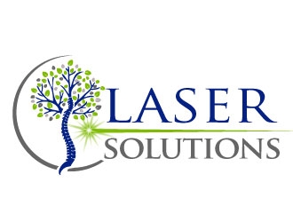 Laser Solutions logo design by REDCROW