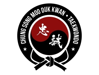 CHUNG SON MOO DUK KWAN logo design by cikiyunn