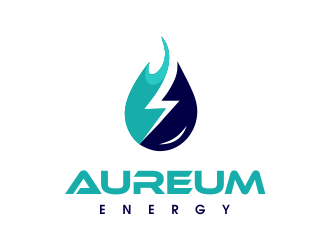 AUREUM ENERGY logo design by JessicaLopes
