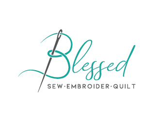 Blessed logo design by Andri