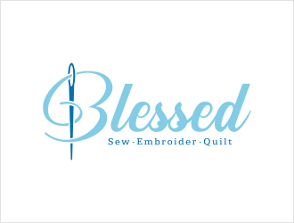 Blessed logo design by Nadhira