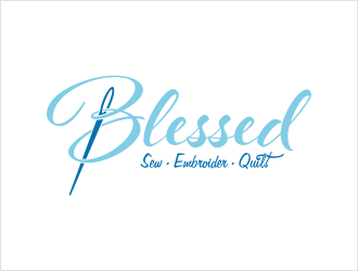 Blessed logo design by Nadhira