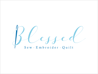 Blessed logo design by Nadhira