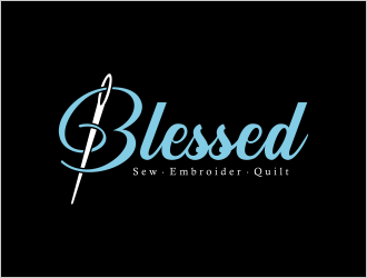 Blessed logo design by Nadhira