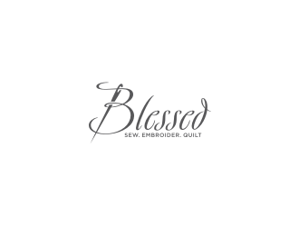 Blessed logo design by blessings
