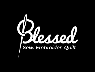 Blessed logo design by neonlamp