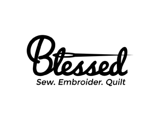 Blessed logo design by neonlamp