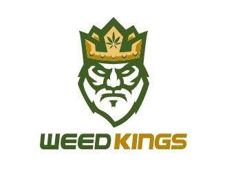 Weed Kings logo design by mercutanpasuar