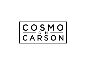COSMO on Carson logo design by oke2angconcept