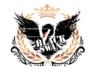 Black swan/ Black Swan Tattoo Studio logo design by shere