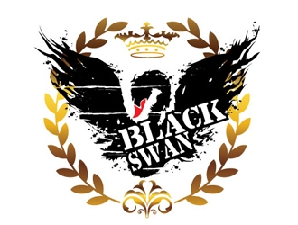 Black swan/ Black Swan Tattoo Studio logo design by shere