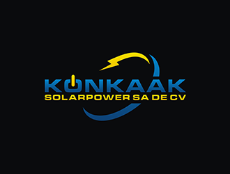 Konkaak Solarpower SA de CV logo design by checx