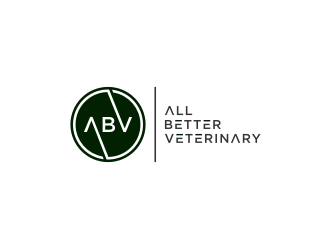 All Better Veterinary  logo design by Zhafir